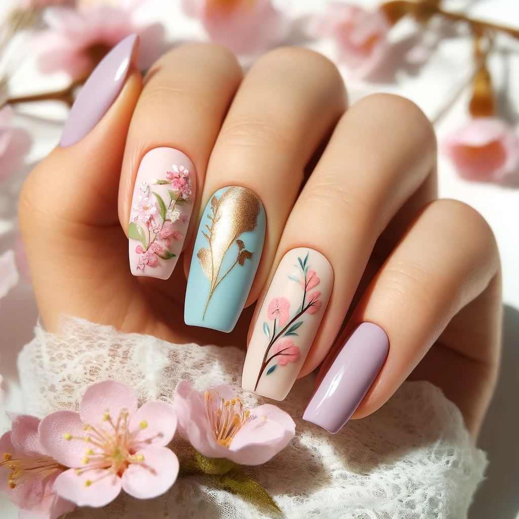 14 Beautiful Spring Nail Design Inspirations that are Trendy